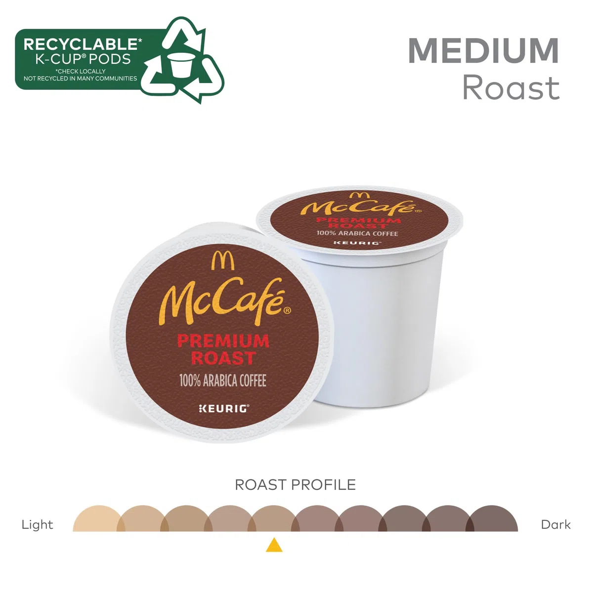 McCafé Premium Medium Roast K-Cup Packs - 84 Count