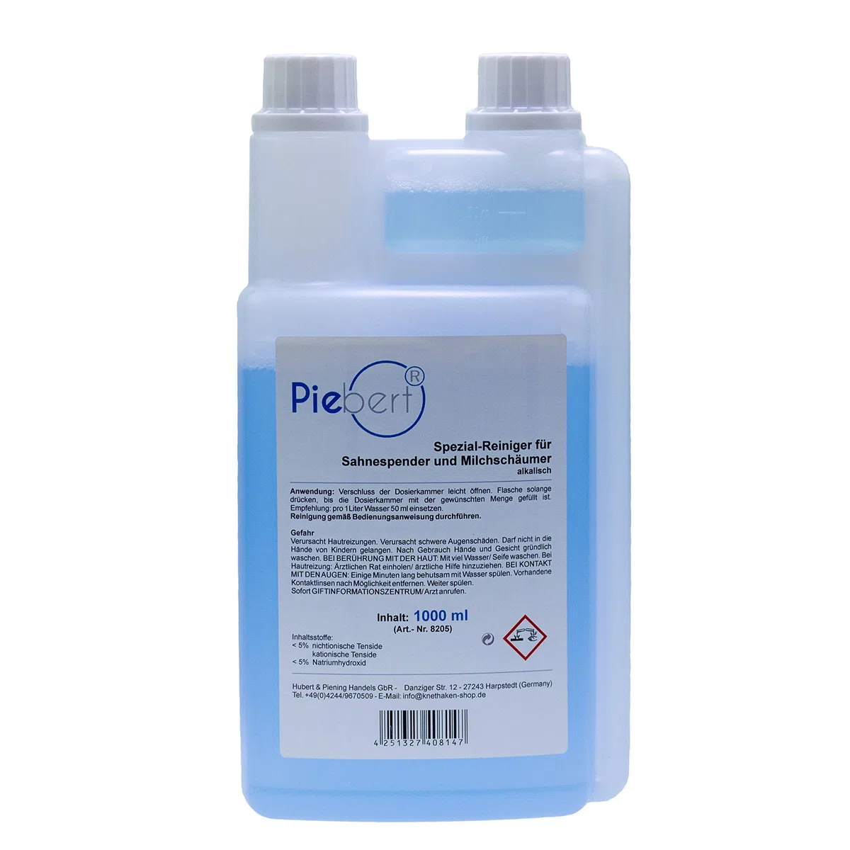 Detergente per schiuma di latte per macchine da caffè | Concentrato di pulizia 1000ml | Detergente speciale per distributori di crema e montalatte alcalino | Universalmente applicabile