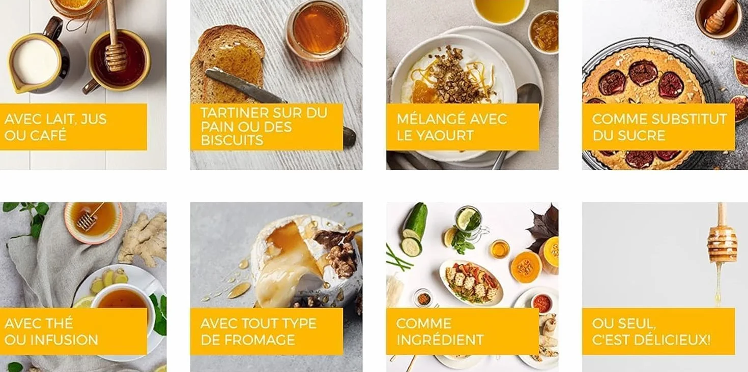 Miele di Euphorbia puro e naturale al 100%. Miele grezzo (Daghmous) - Premium genuino - 900 g - Raccolto in Marocco. (900g)
