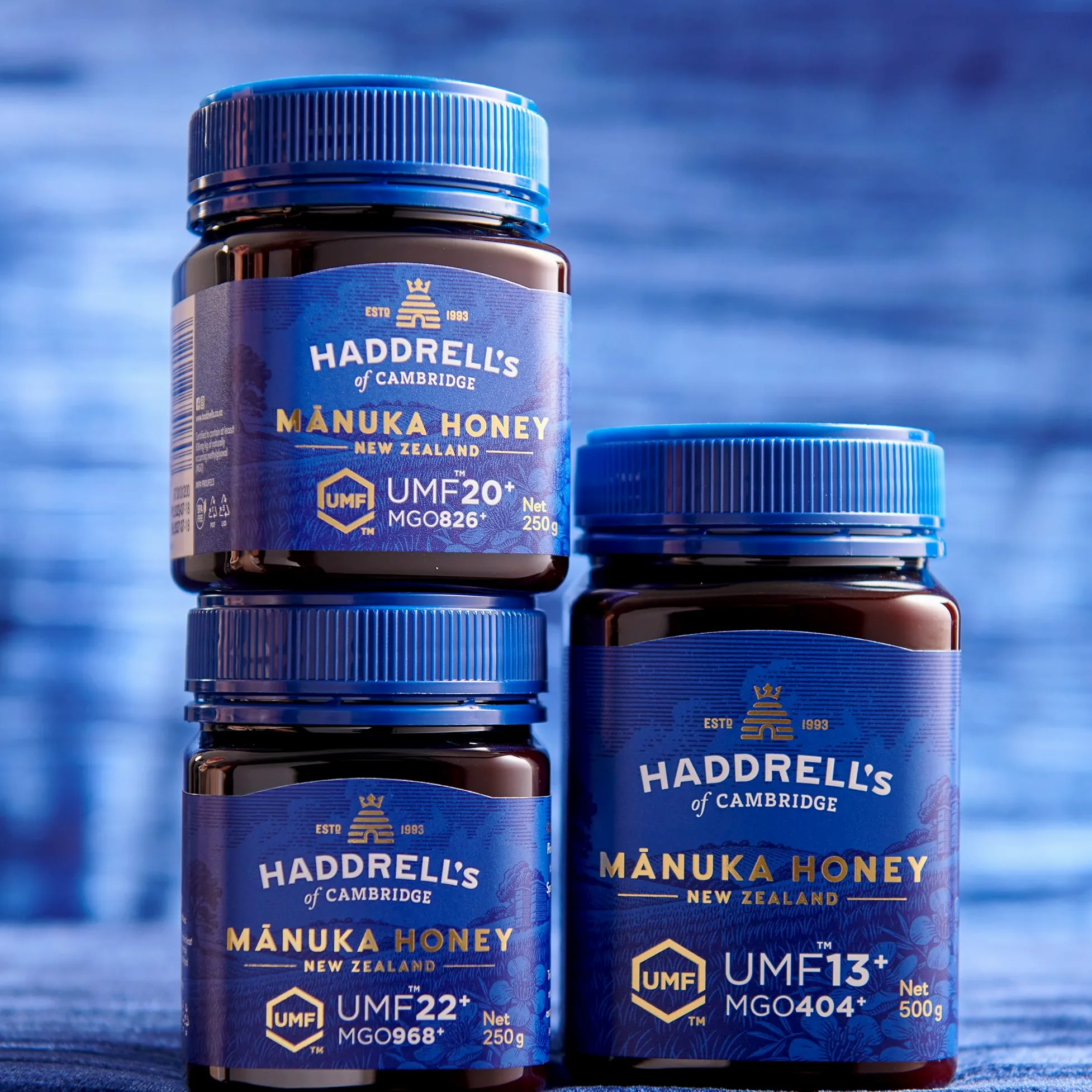 Haddrell's of Cambridge | Miele di Manuka MGO 400+ (UMF 13+) | Maxi Formato | 1000g