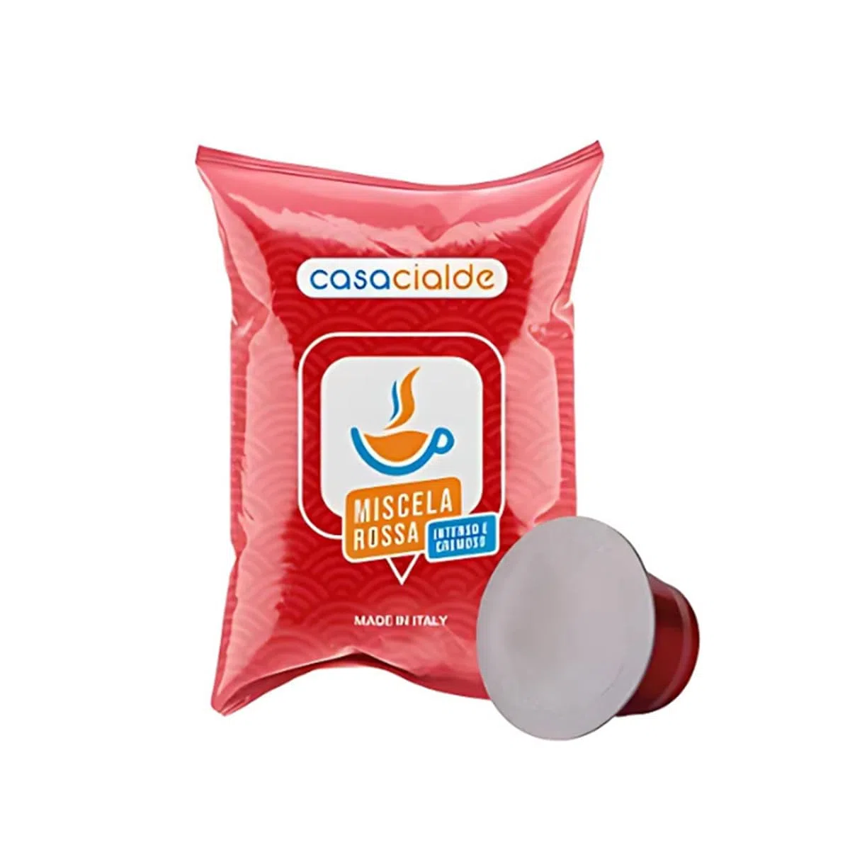Casa Cialde - Capsule Rossa Aroma Intenso Cremoso compatibili Nespresso 800