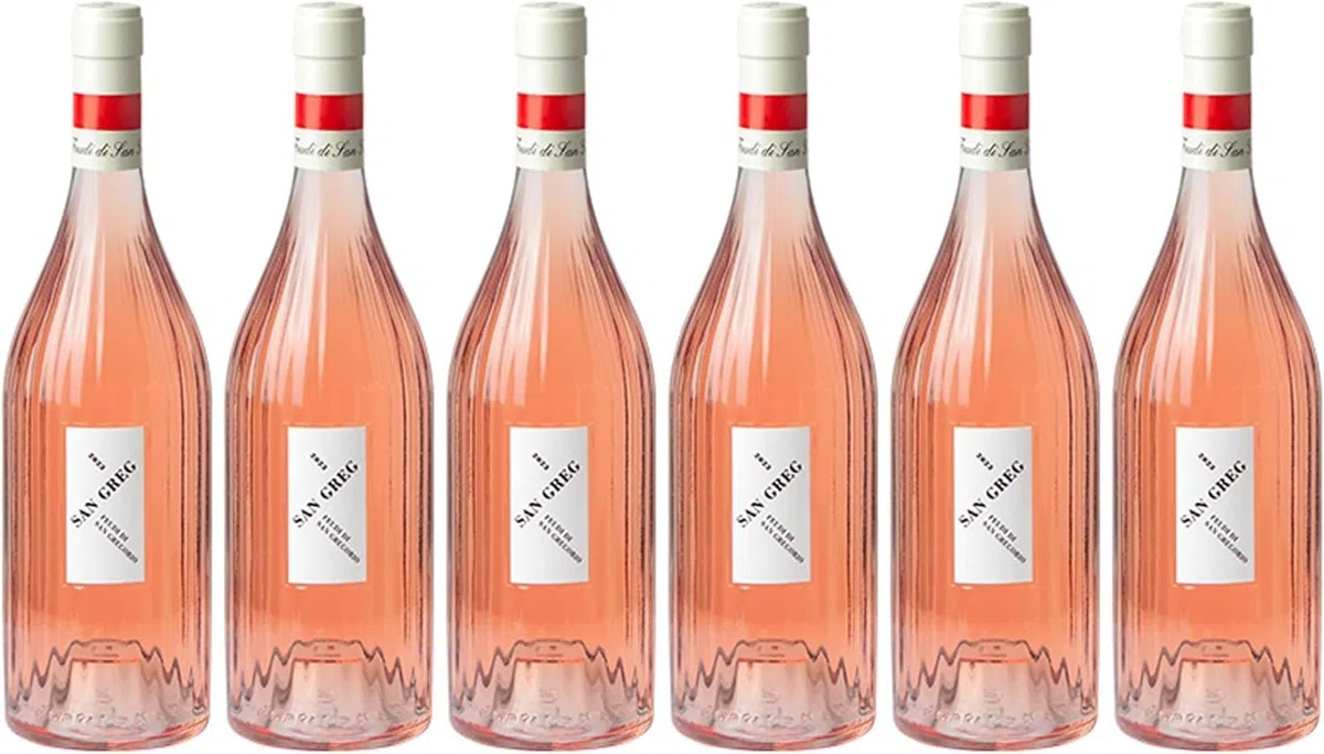 Feudi di San Gregorio San Greg Rosato 2024, 6 Bottiglie da 750 ml