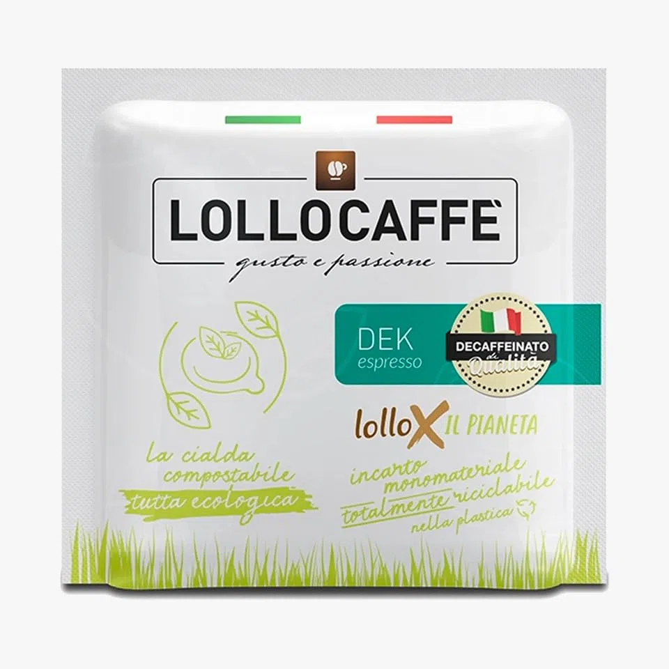 Lollo Caffè - Dec espresso - Cialde in carta filtro ESE da 44 mm - 600 pz (4x150 pz)